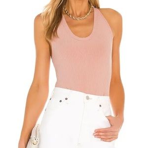 Free People Speed Dial Bodysuit in bubble bath.